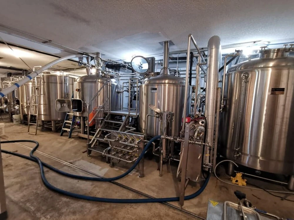 5BBL 3-Gefäß-Brausystem