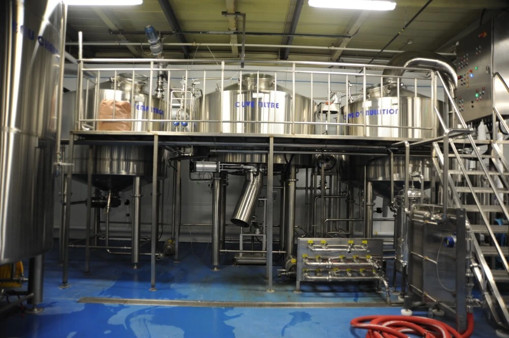 2500L 3-Gefäß-Sudhaus