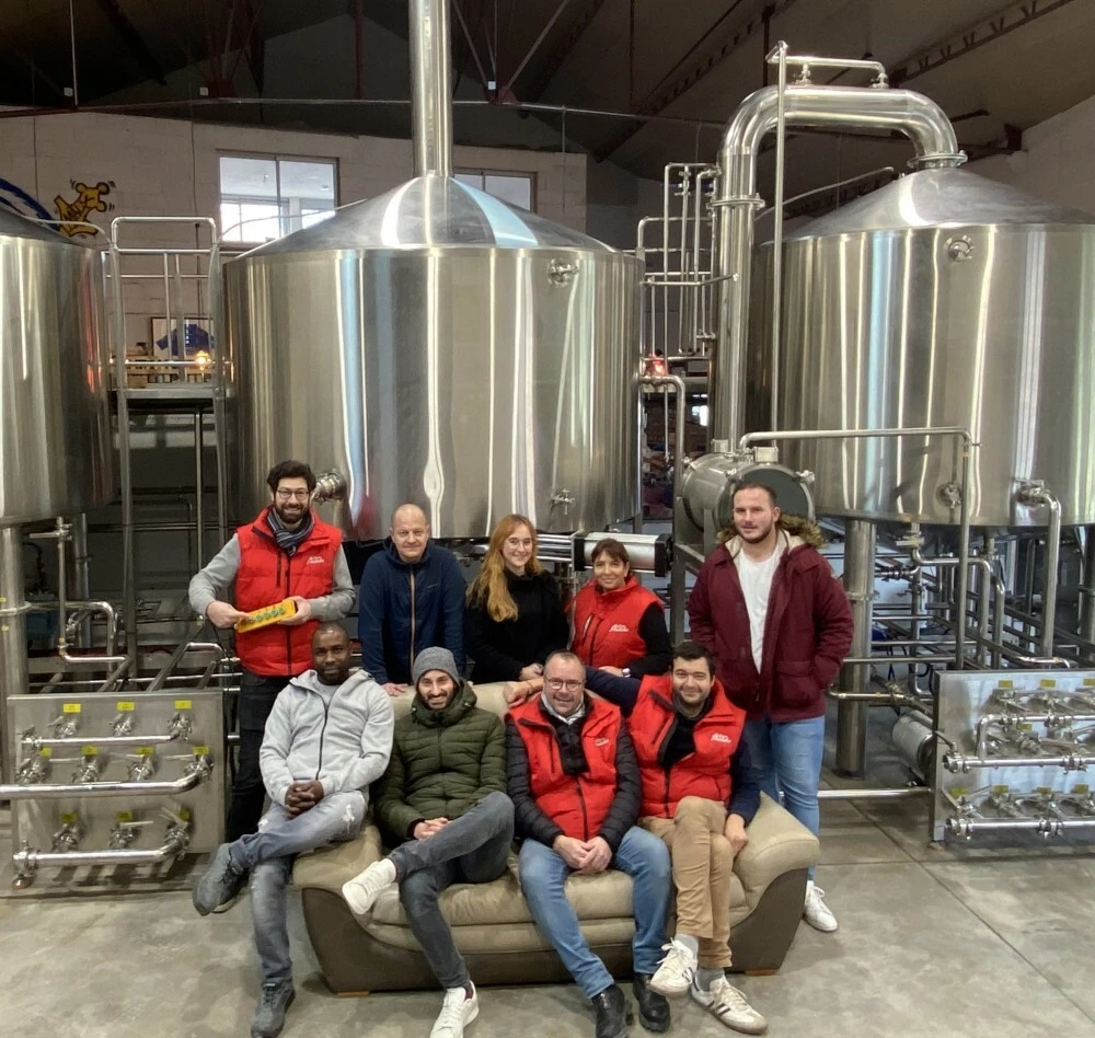 3000L 3 Gefäße Bierbrauanlage