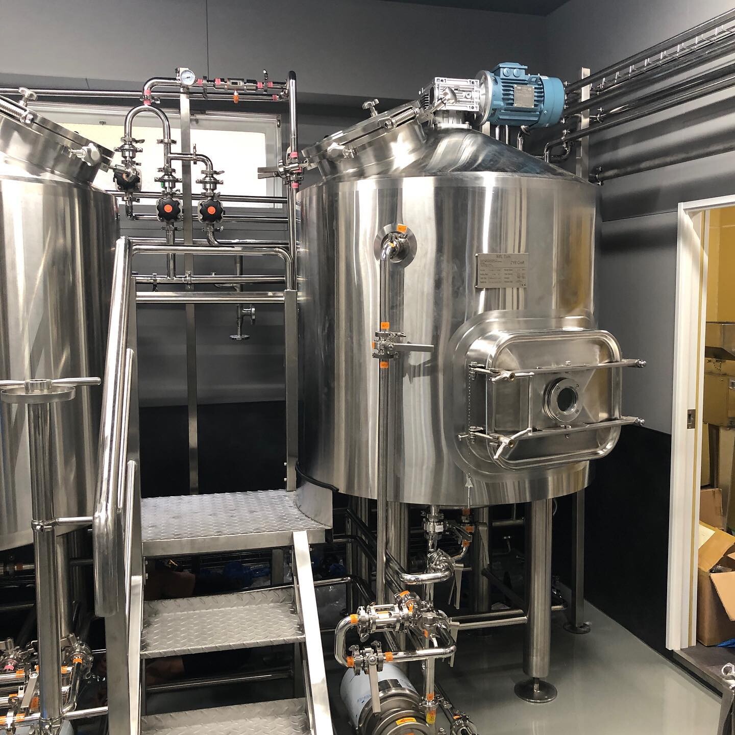 5BBL 2-Gefäß-Sudhaus