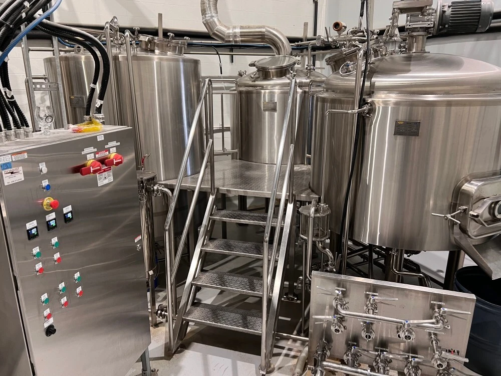 10BBL 2-Gefäß-Sudwerk