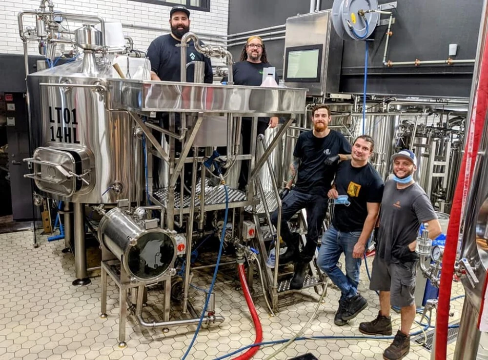 12BBL 2-Gefäß-Brausystem