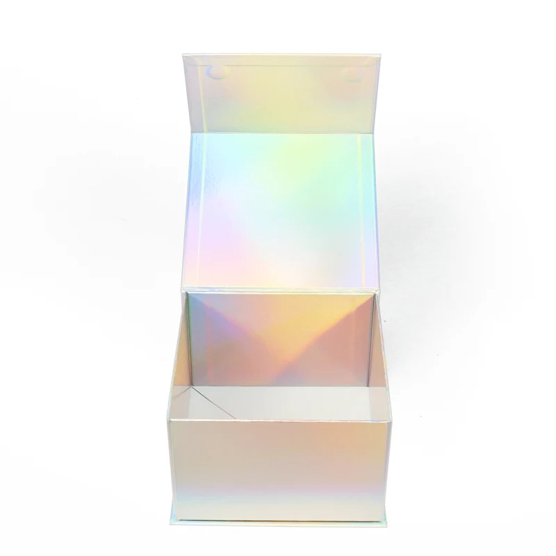 Collapsible Magnet Folding Gift Box With Magnetic Lid