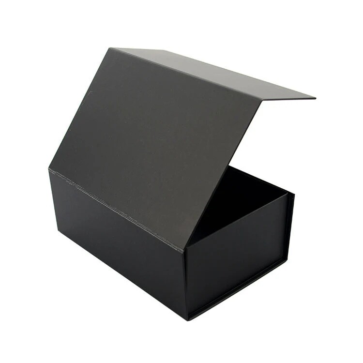 Rigid Paper Cardboard Gift Packaging Magnetic Folding Box Rigid Paper Cardboard Gift Packaging Magnetic Folding Box