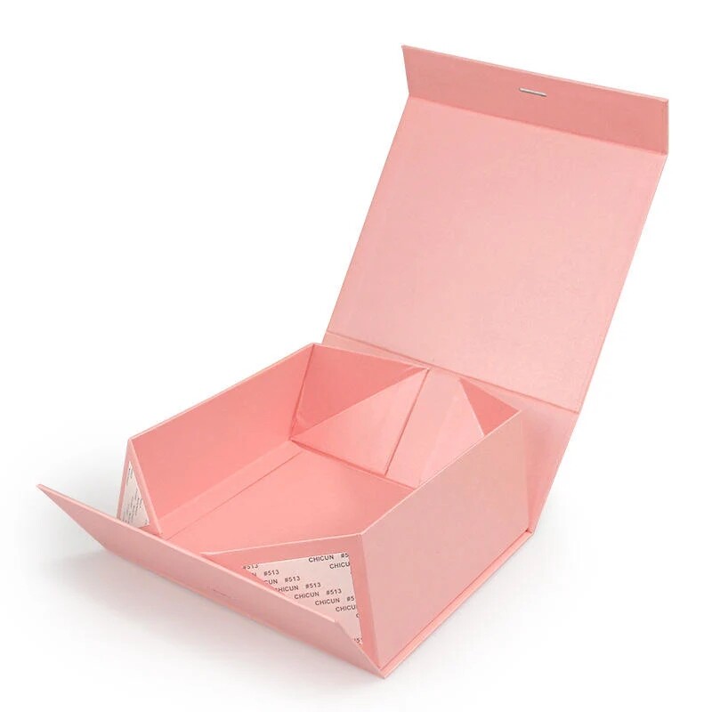 Folded Cardboard Shoe Boxes Magnetic Paper Box
