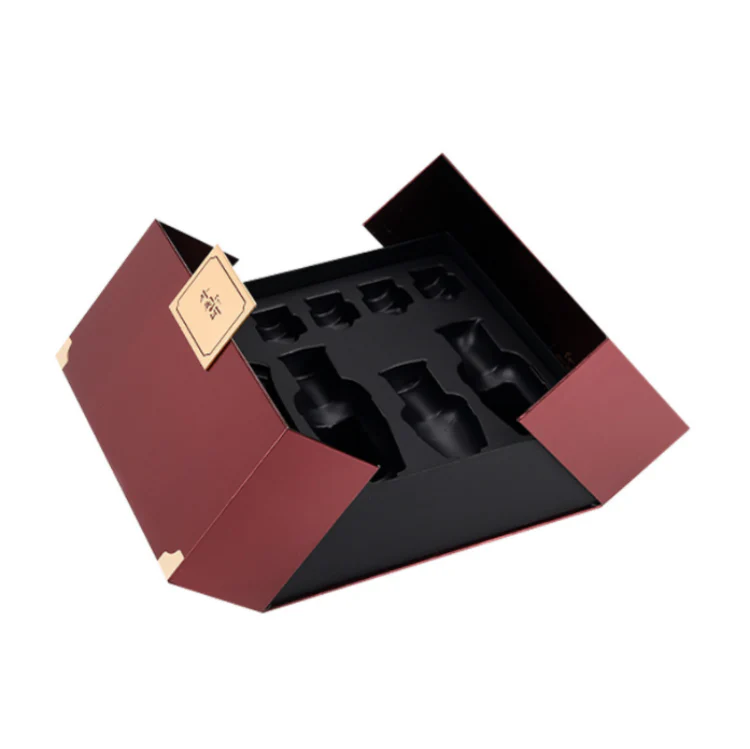 Double Opening Magnetic Gift Paper Box Cosmetic Packaging Box Double Opening Magnetic Gift Paper Box Cosmetic Packaging Box