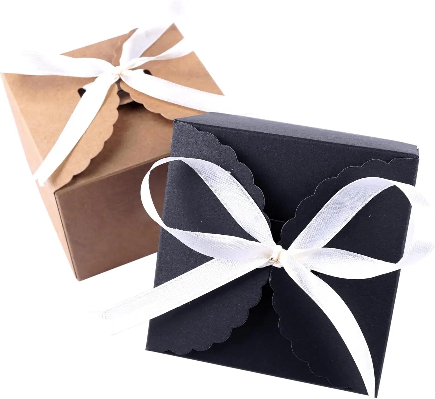 Factory customized simple compact gift box companion gift box high quality ribbon gift box