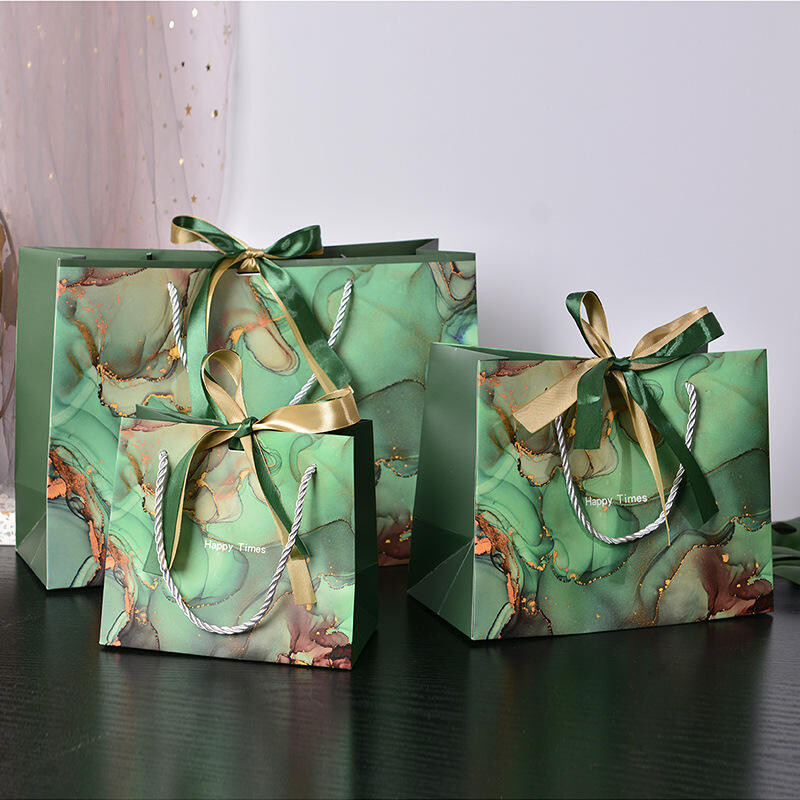 ribbon paper bag