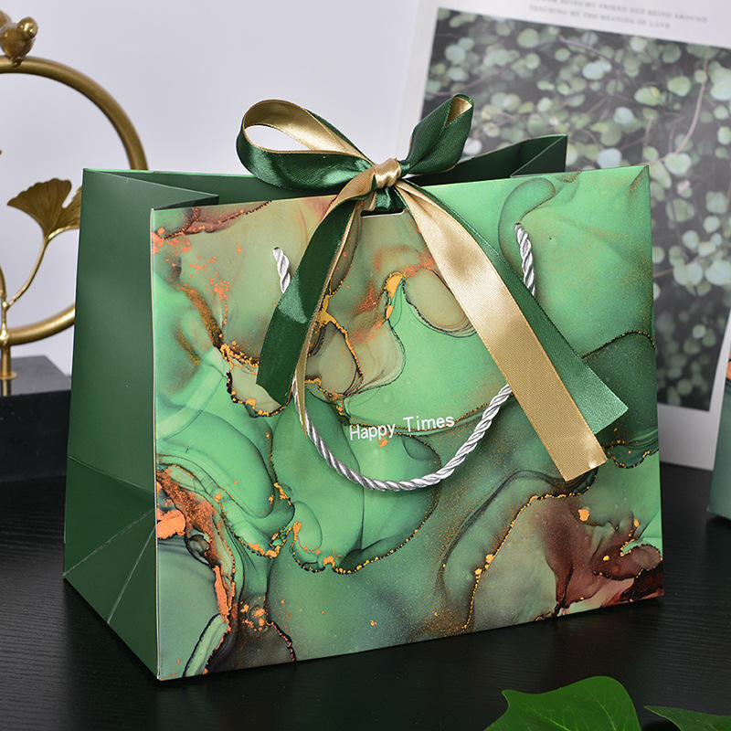 ribbon paper bag