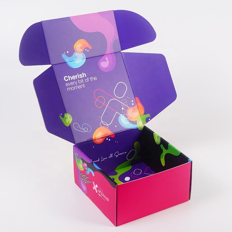 Custom Corrugated Cardboard Box For Packing Paper Cardboard Carton