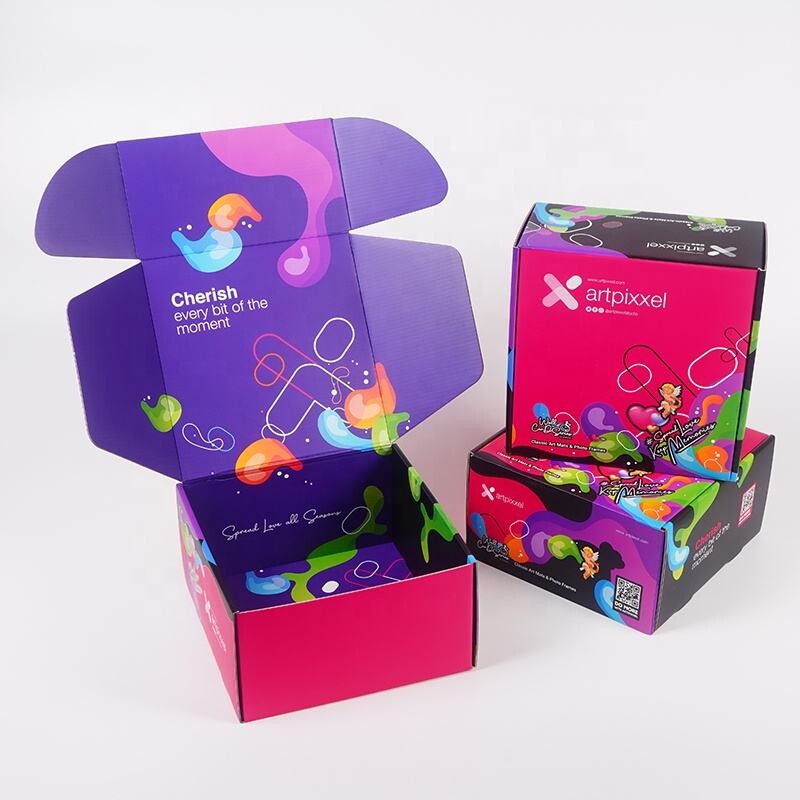 Custom Corrugated Cardboard Box For Packing Paper Cardboard Carton