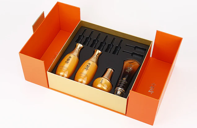 Double Opening Magnetic Gift Paper Box Cosmetic Packaging Box