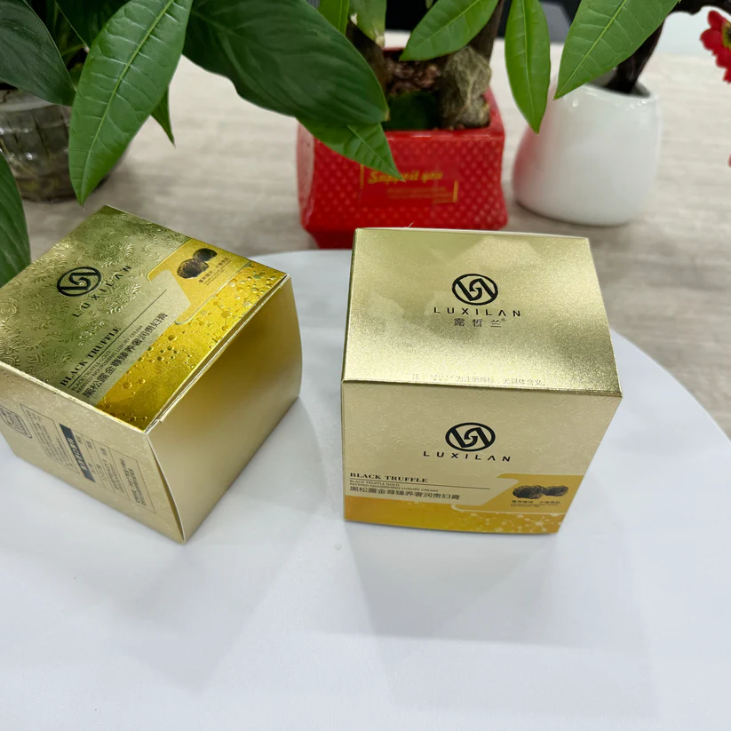 Lady Cream Skin Care Foldable Paper Box For Cosmetic