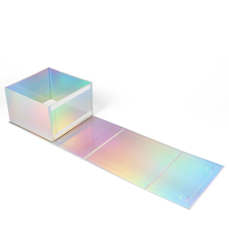 Collapsible Magnet Folding Gift Box With Magnetic Lid
