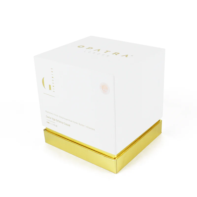 Lotion Cardboard Packing Box Cosmetic Packaging Box