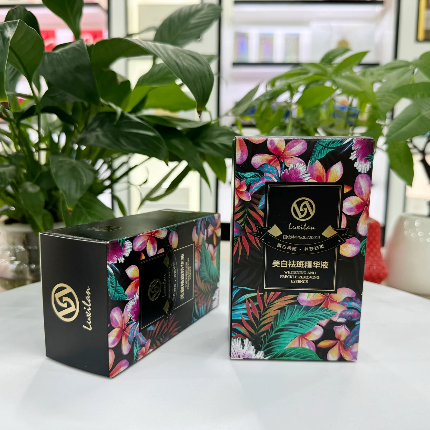 Cosmetics Flat Pack Foldable Paper Packaging Box