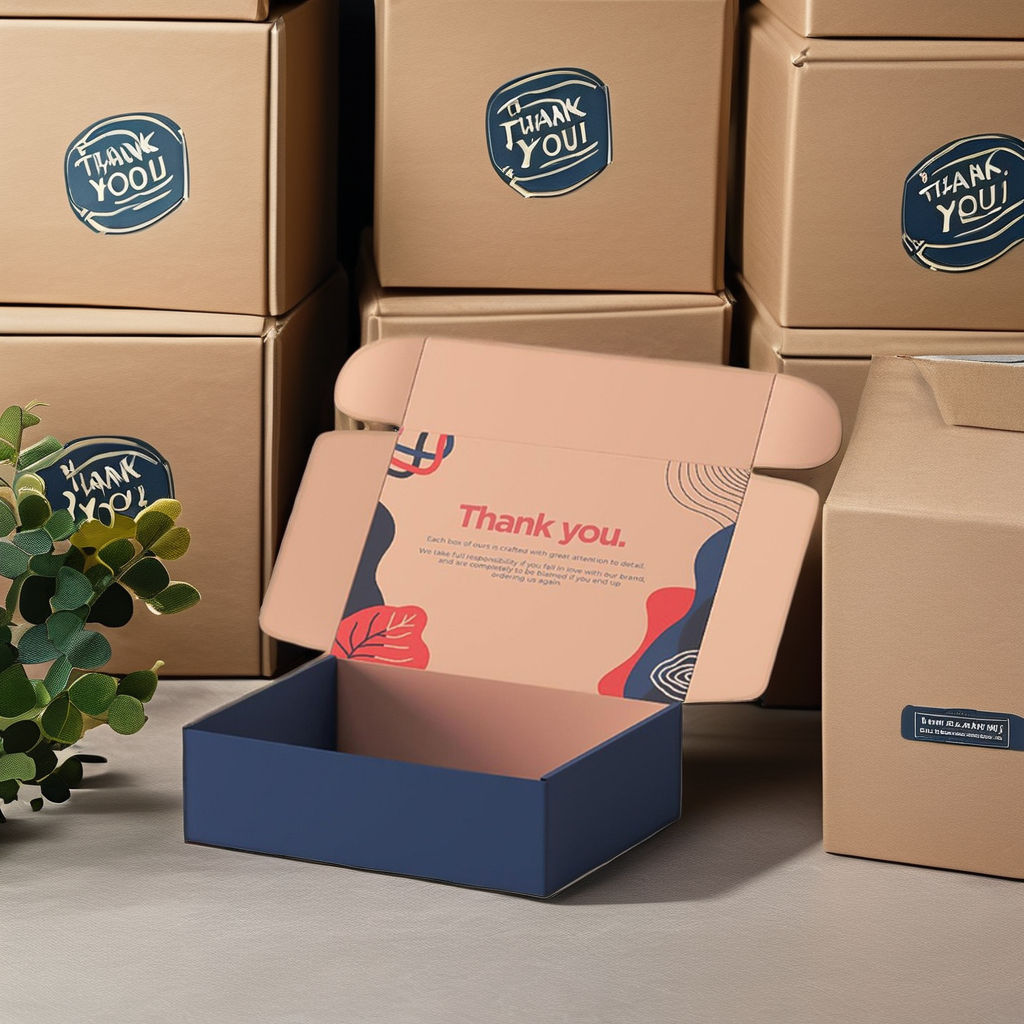 Ecommerce Corrugated Cardboard_Box_For Dress Mailing Shipping Gift Packaging Paper Box