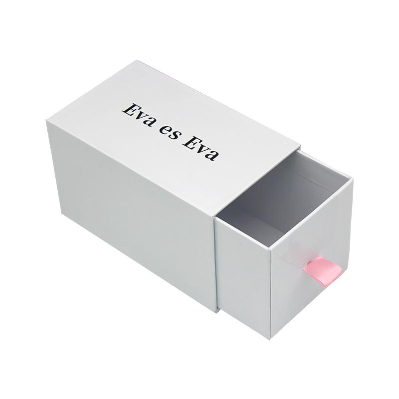 White Cardboard Paper Gift Box For Cosmetic Products