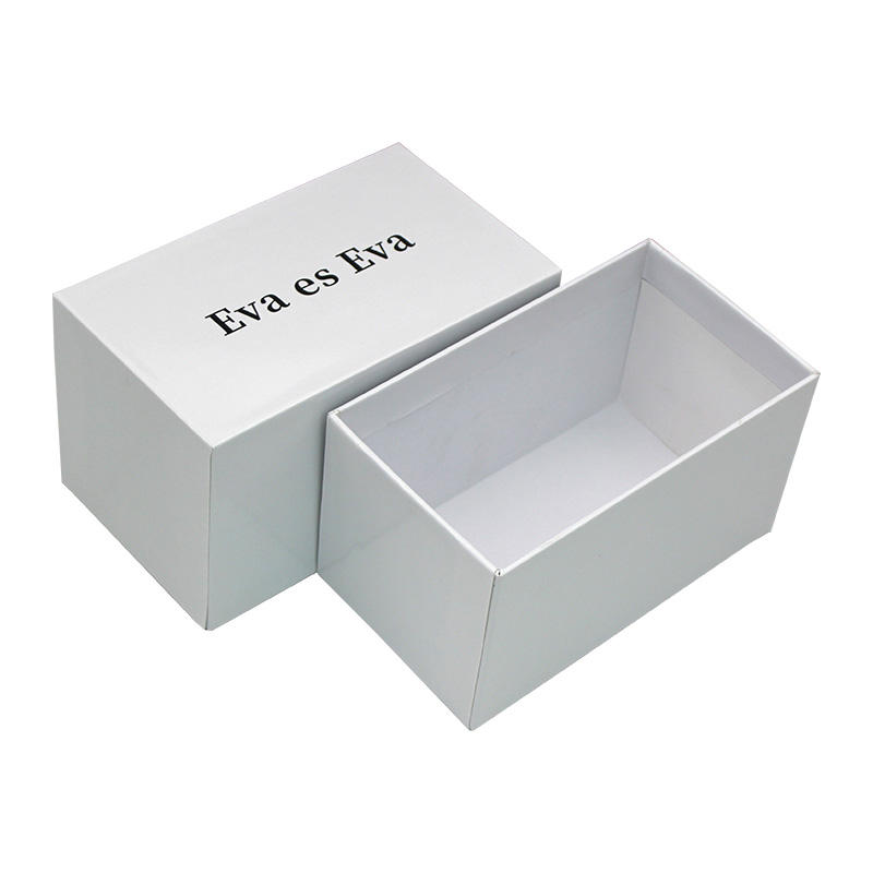 White Cardboard Paper Gift Box For Cosmetic Products