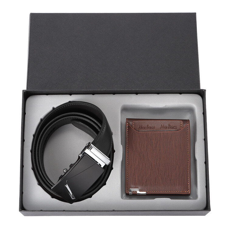Gift wallet belt and gift box