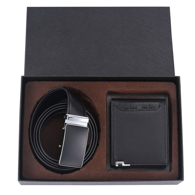 Gift wallet belt and gift box