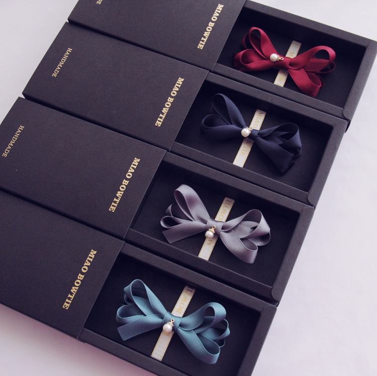 Gold Foil Hair Accessories Clips Hairpins_Packaging Box