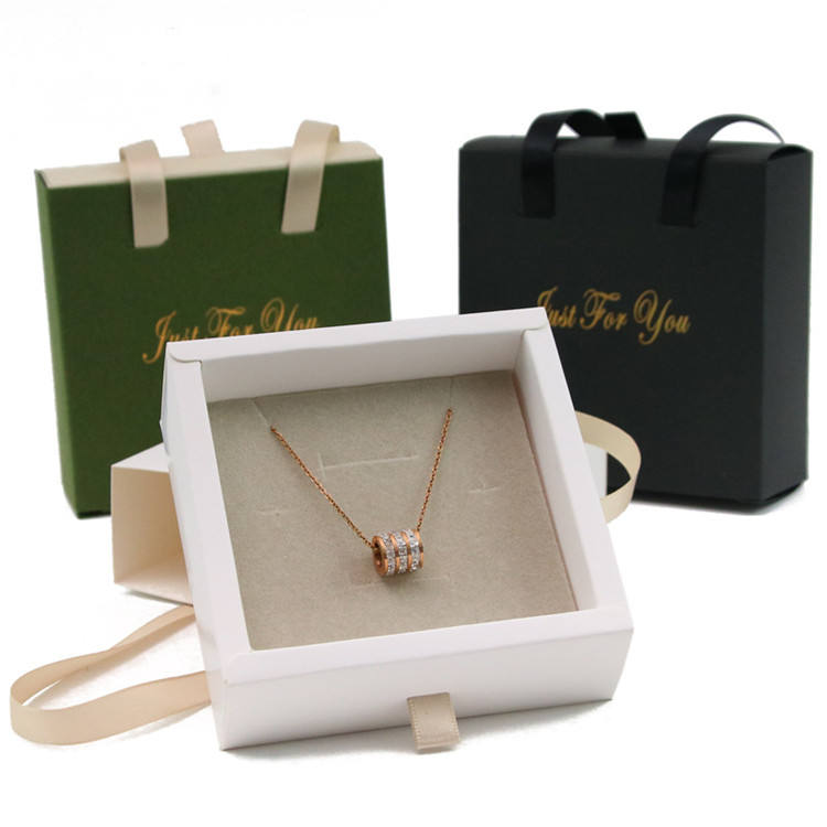 Necklace packaging box