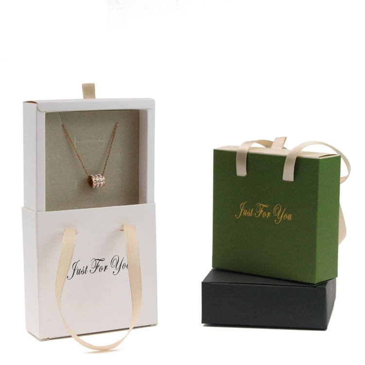 Necklace packaging box