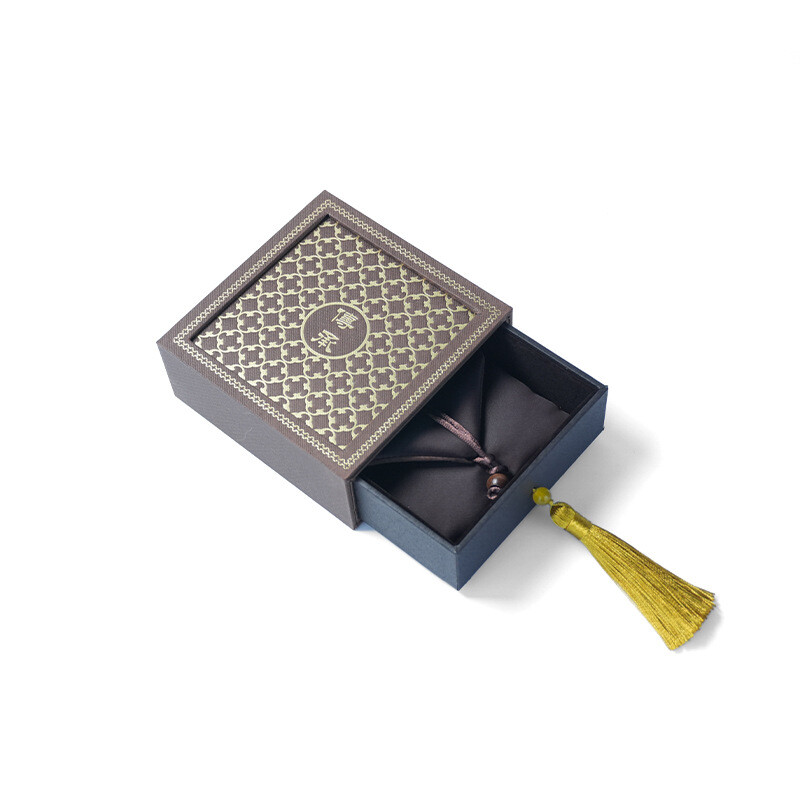 Retro-style collectible bracelet jewelry packaging box