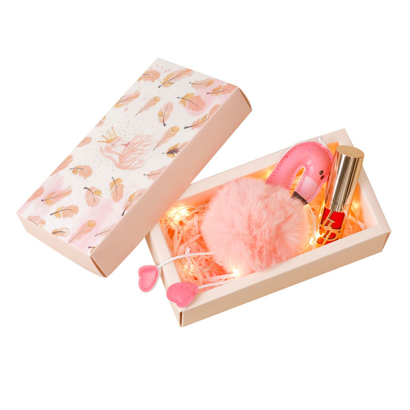 Folded perfume box packaging