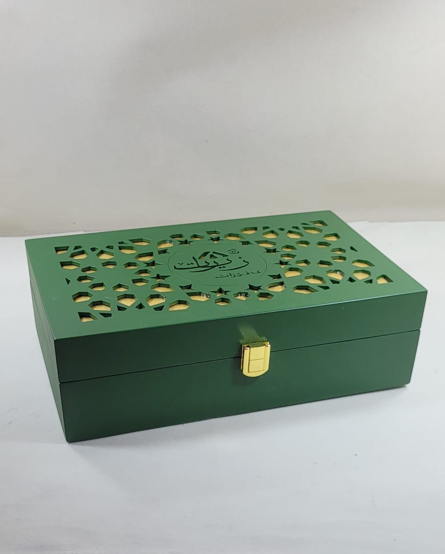 High-end wooden box for perfume