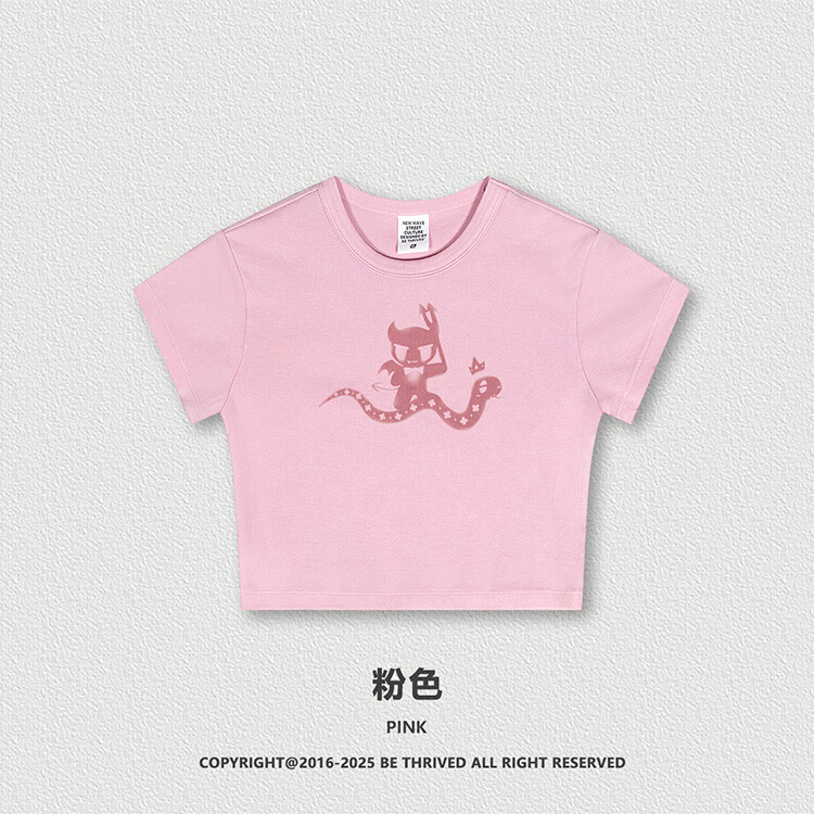 Hot girl short t-shirt customization