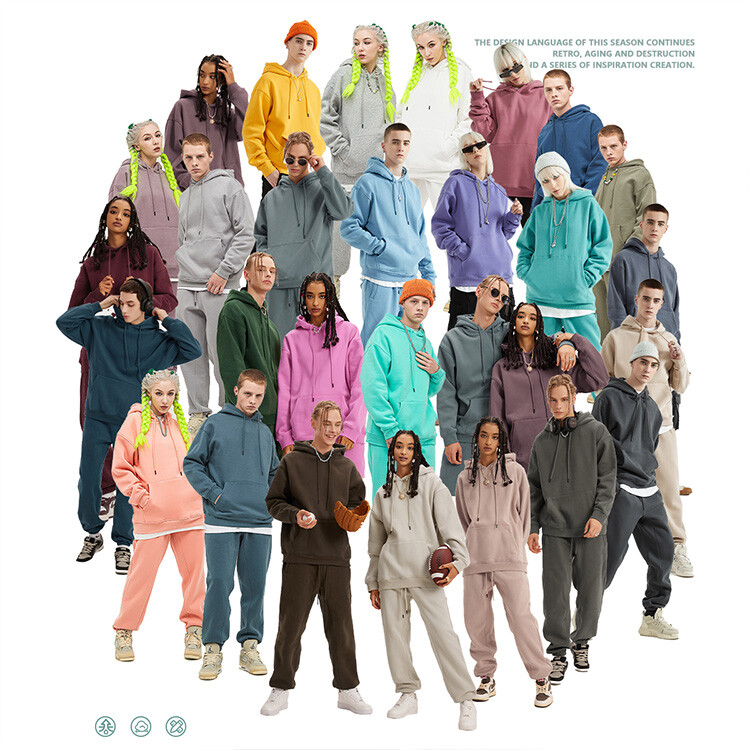 double lined hoodies pullover