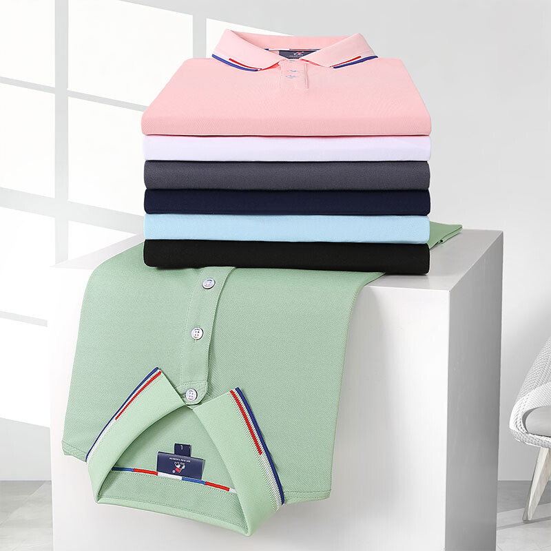 High-end polo shirt customization