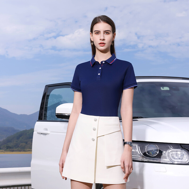 High-end polo shirt customization