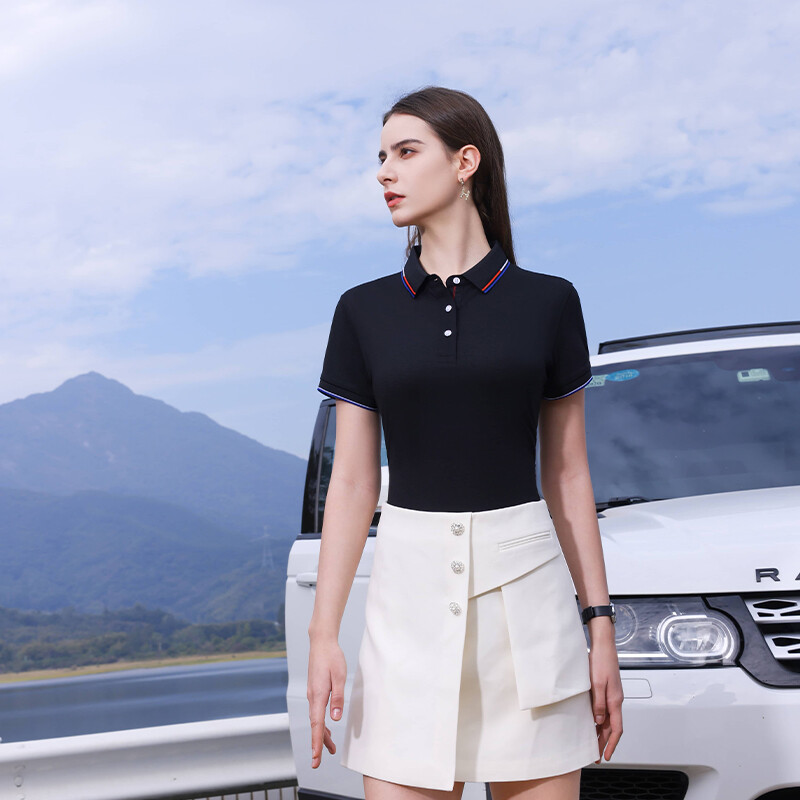 High-end polo shirt customization