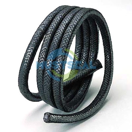 Carbonized Fiber Packing with Graphite
