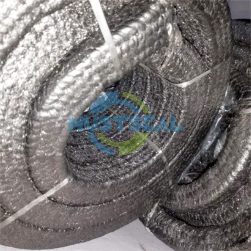 Ceramic packing with graphite impregnation