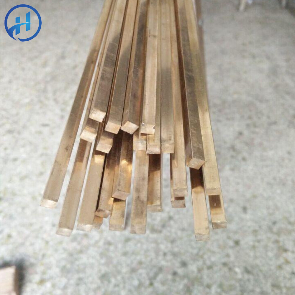 Brass square bar
