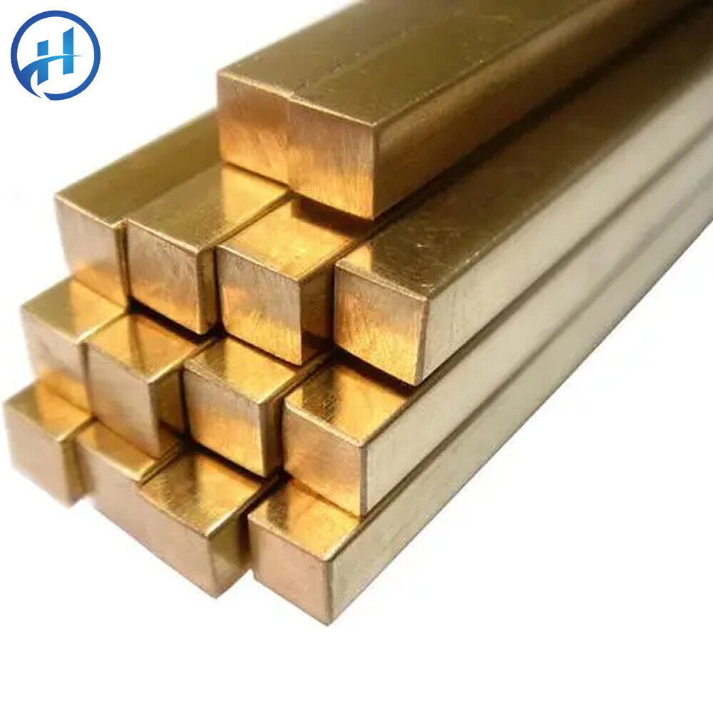 Brass square bar