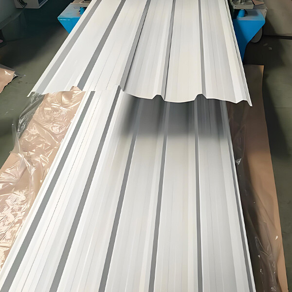 Galvanized aluminum color coated corrugated sheet