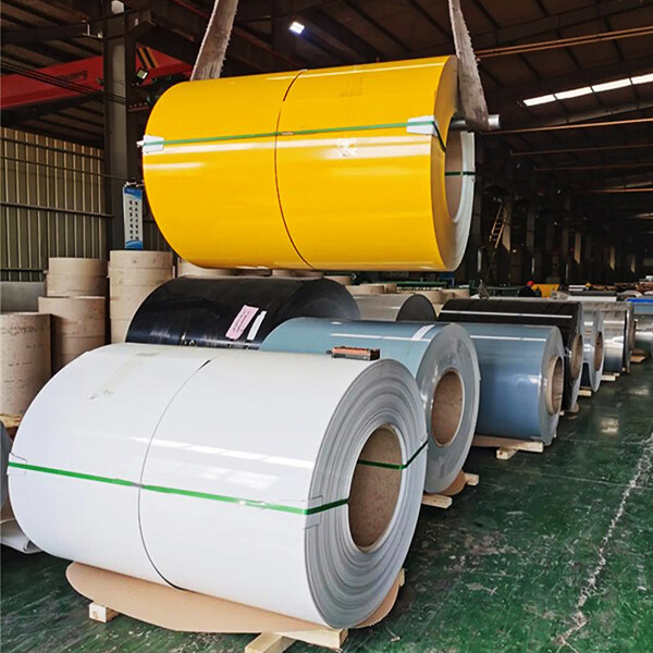 Hot dip galvanized color coated coil