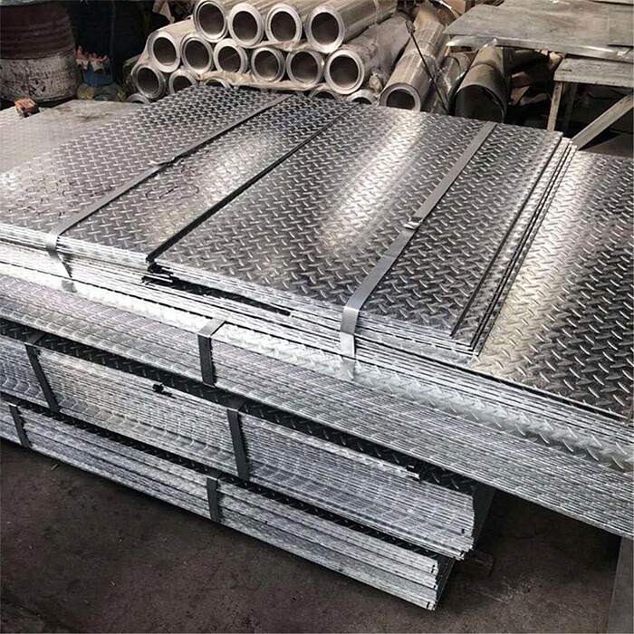 Galvanized Carbon Steel Checkered Plate