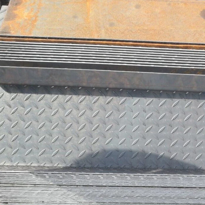 Patterned plate