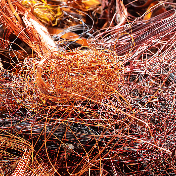 Copper Wire Scrap 99.9%+