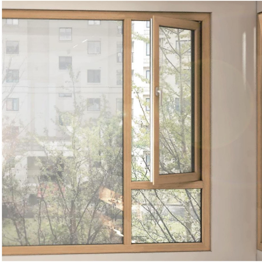 铝制内开内倒窗