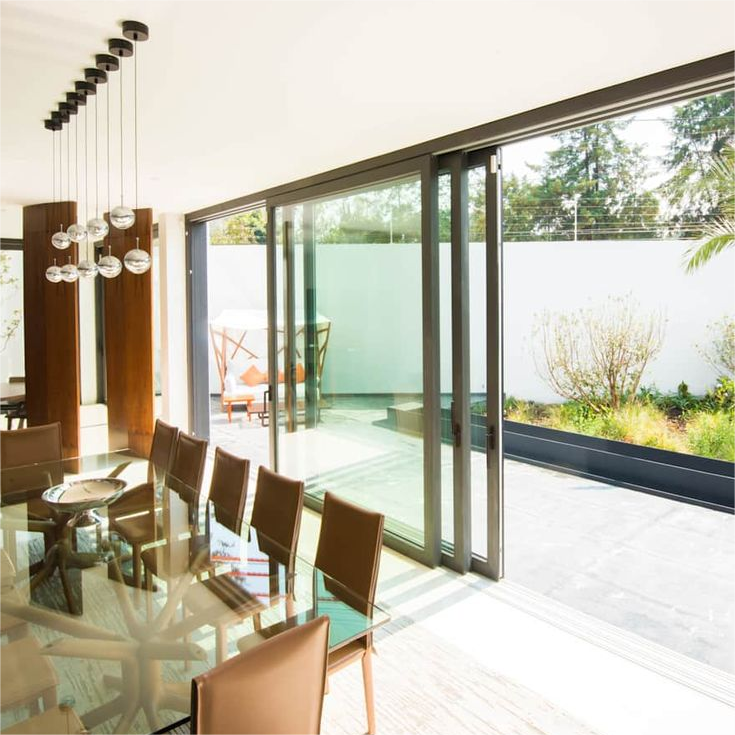 TS195 三轨铝合金提升推拉门