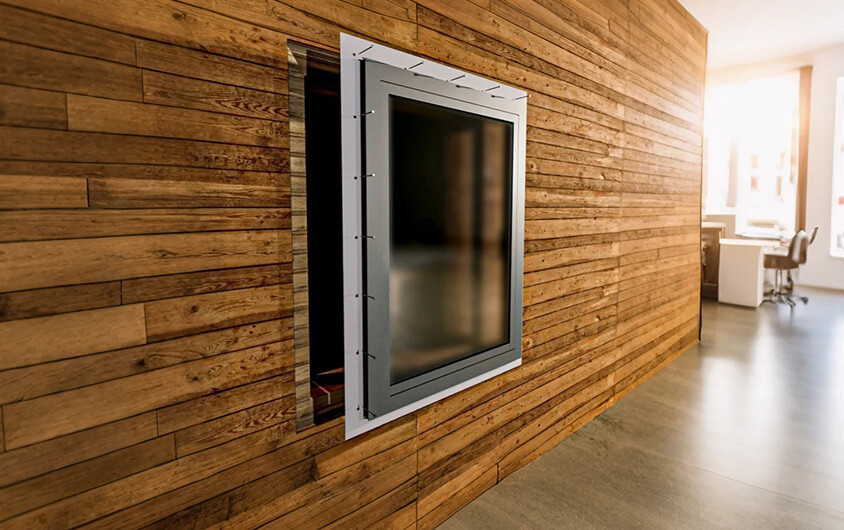 Aegis 80 uPVC/乙烯基平开/上悬窗带钉边