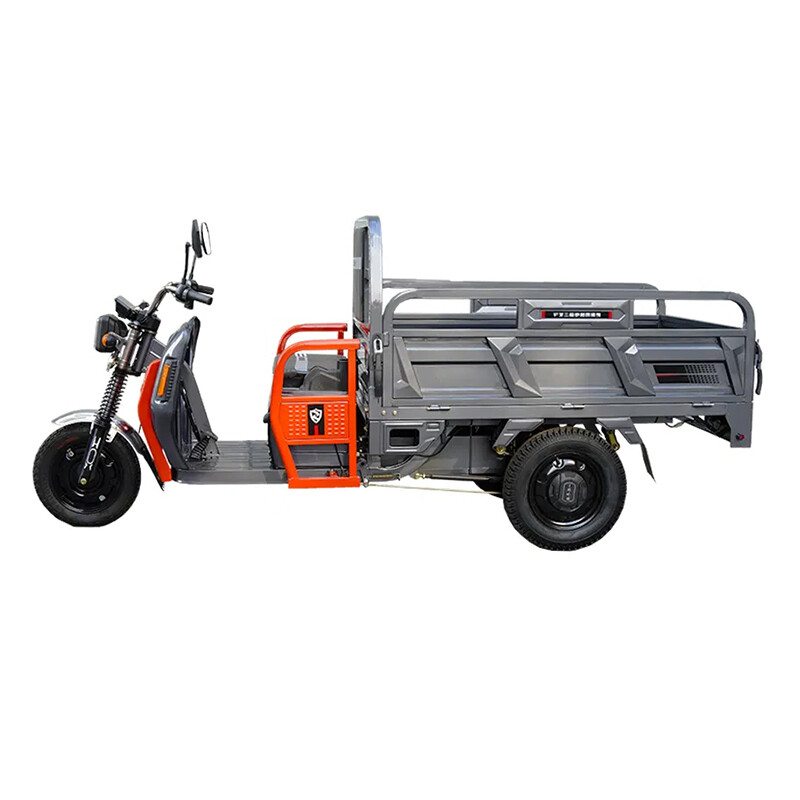 Electric Tricycle For Agricultural Use With Dumping Function