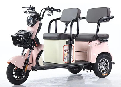 Mini three wheel electric rickshaw & battery scooter